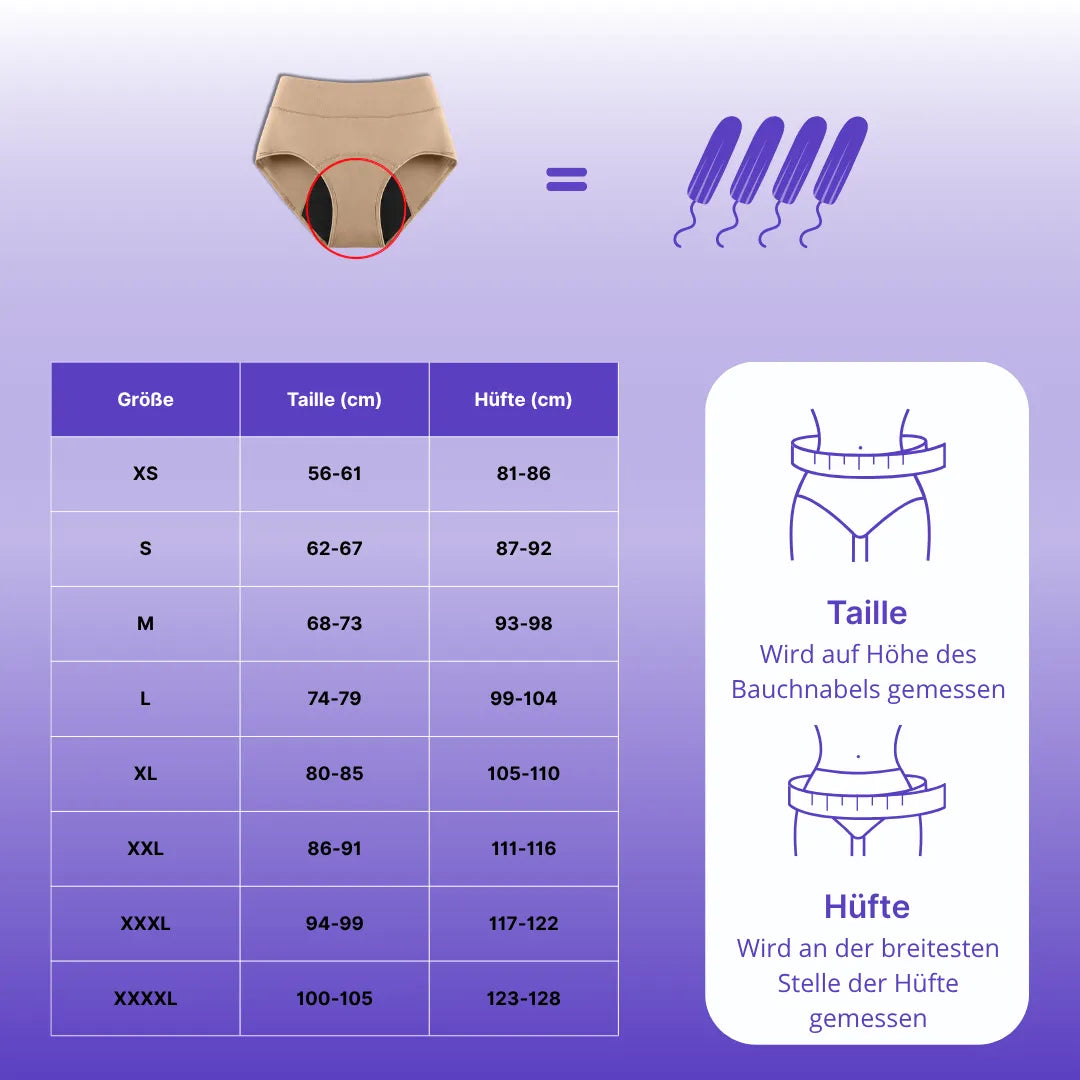 Noala Agnes™ Leak-proof, absorbent women's underwear, discreet with extra protection